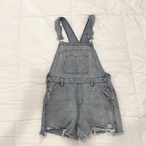 XS denim overalls